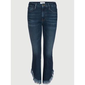 Frame Denim Le Crop Mini BootRaw Hem Denim Jeans Size 30